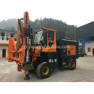 Combat Drilling Pile Driver Guardrail